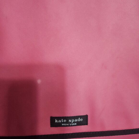 Kate Spade Nylon Messenger Bag Pink Computer Laptop Crossbody Utility Purse - Picture 4 of 10